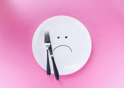 une assiette mal équilibrée